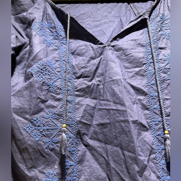 Express Size Small Blue Tunic Top (New Without Tags) - Picture 5 of 6